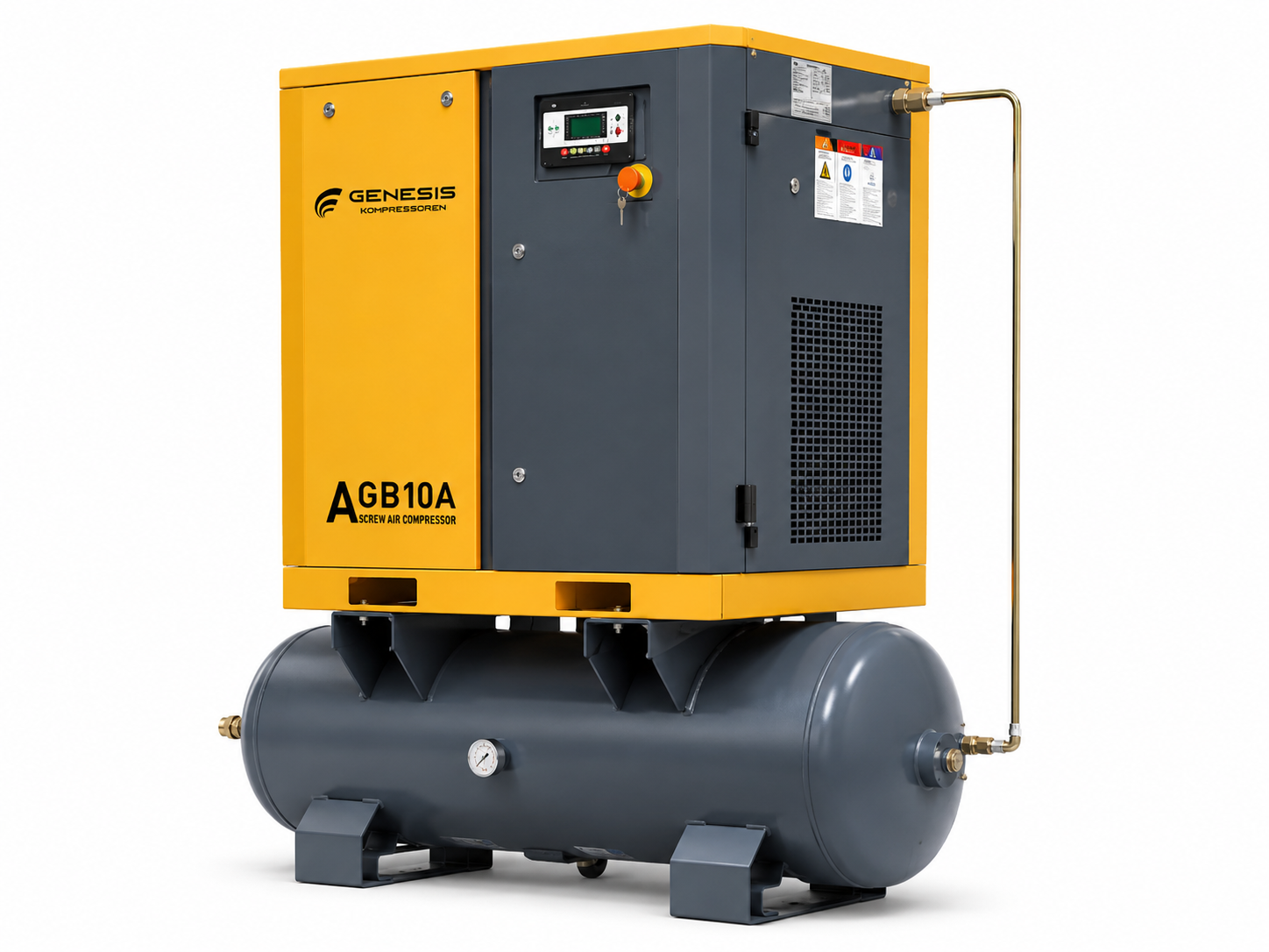 Integrated 3-in-1 Screw Compressor