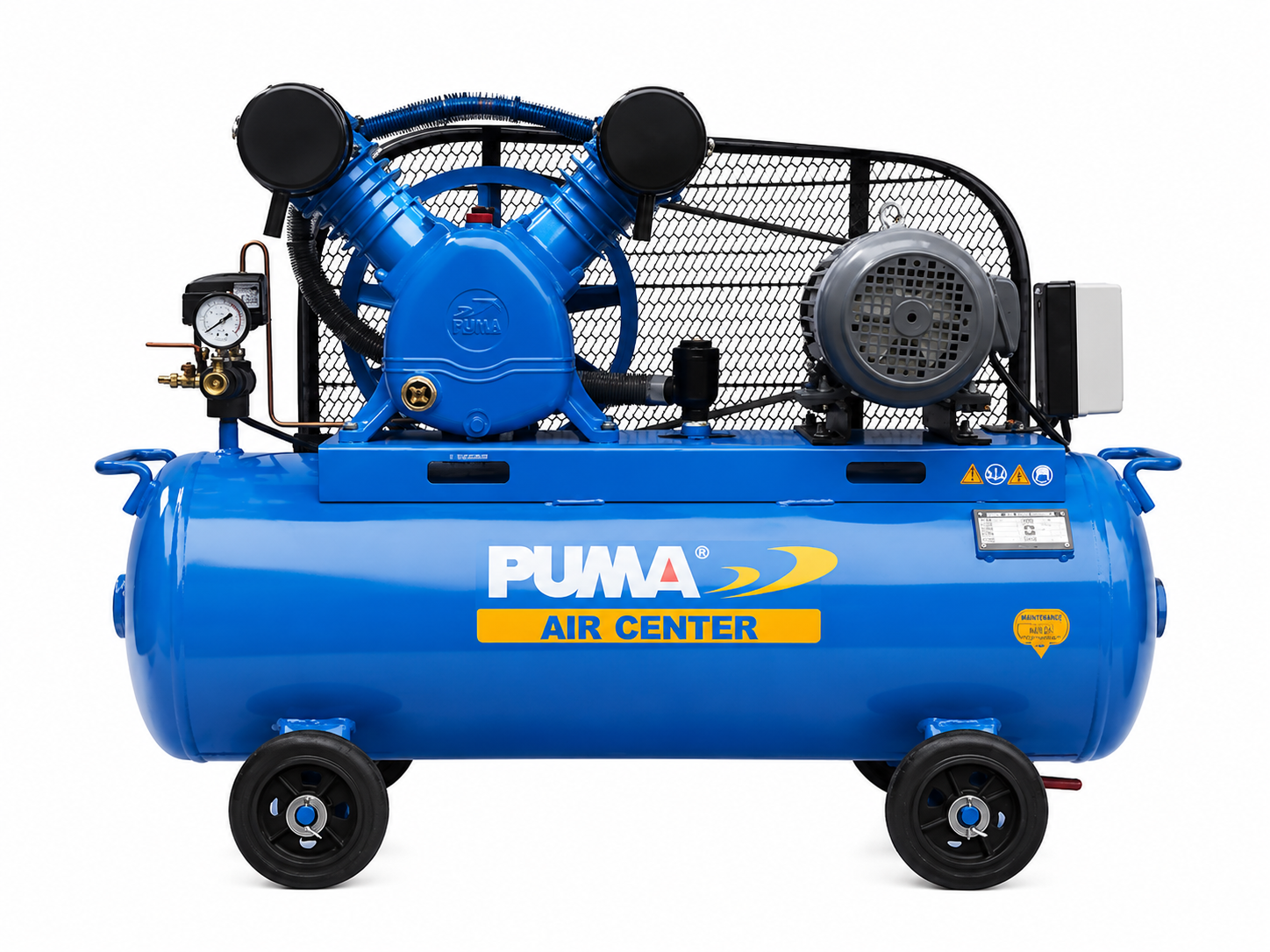 PK / PUK Belt-Drive Piston Air Compressor
